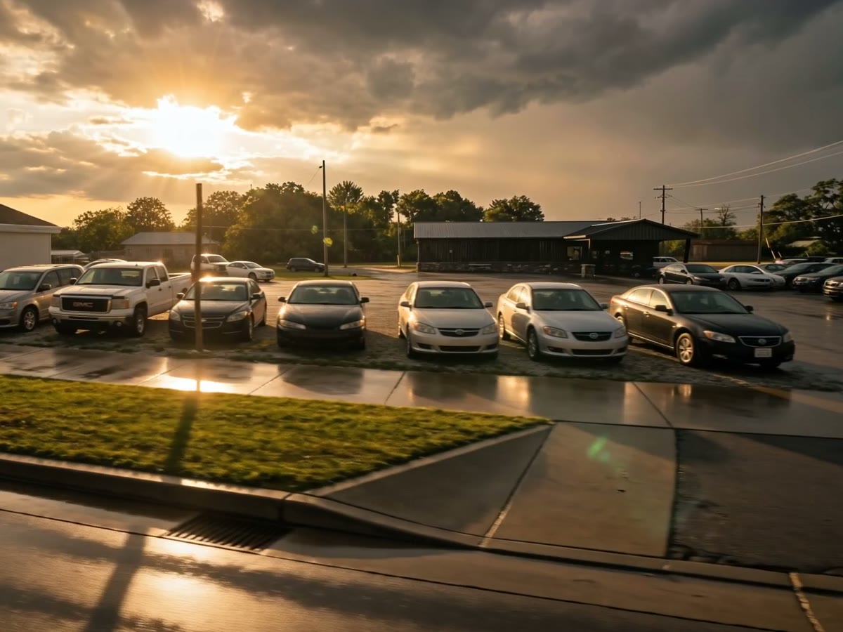 The lot on East Margaret